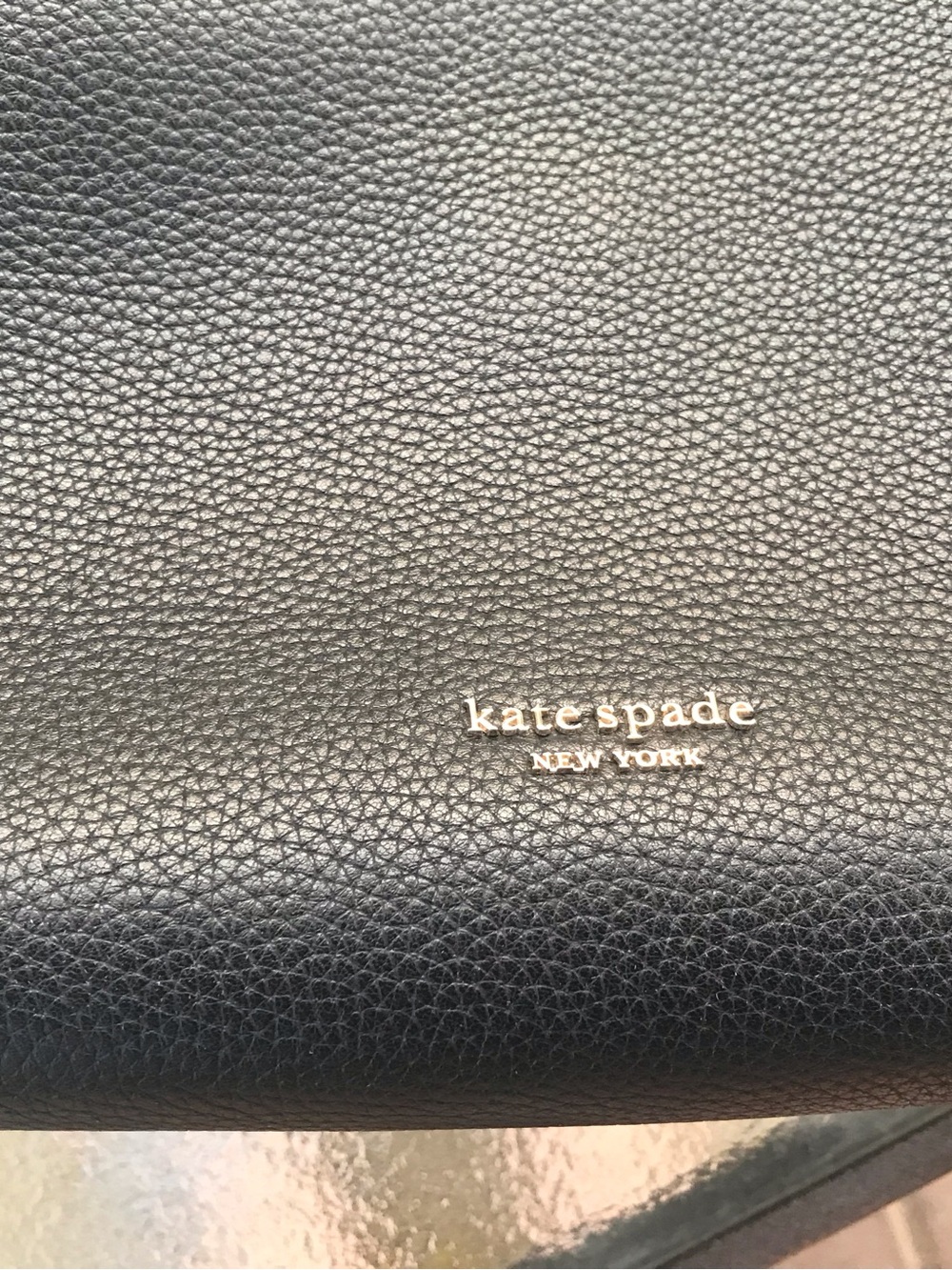 kate spade Black Pebbled Leather Shoulder Hobo Bag - Picture 2 of 10